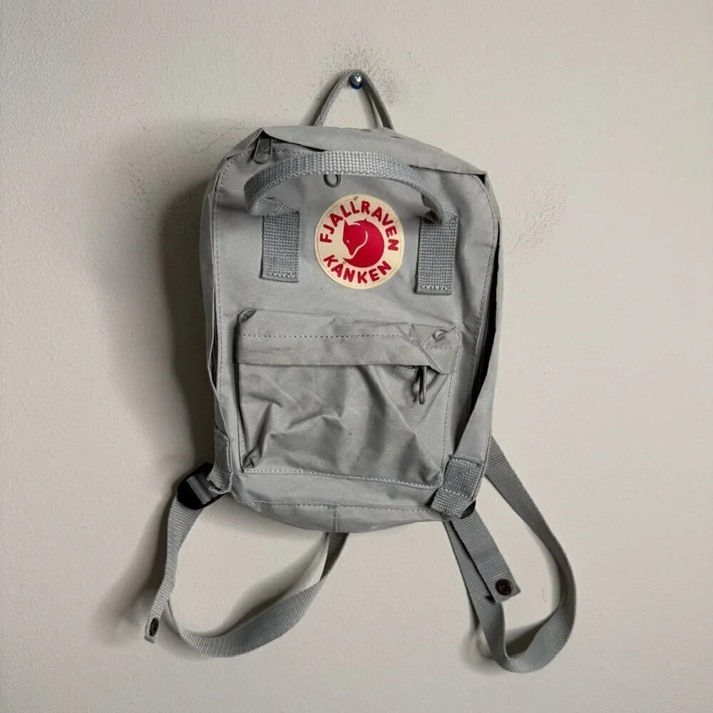 Fjallraven Kanken Unisex Gray Mini‎ Backpack